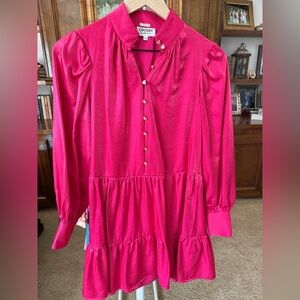 CROSBY by Mollie Burch Fuchsia Dress